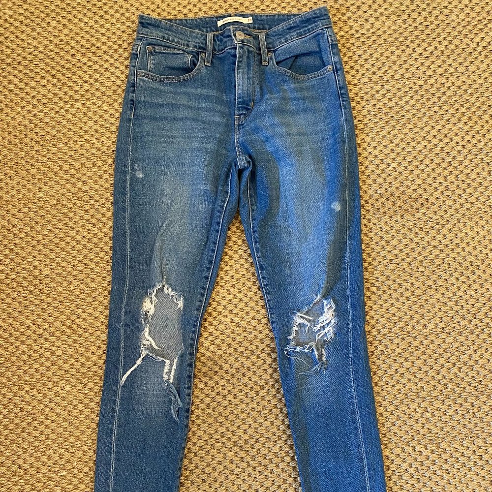 LEVI'S 721 HIGH RISE SKINNY JEAN